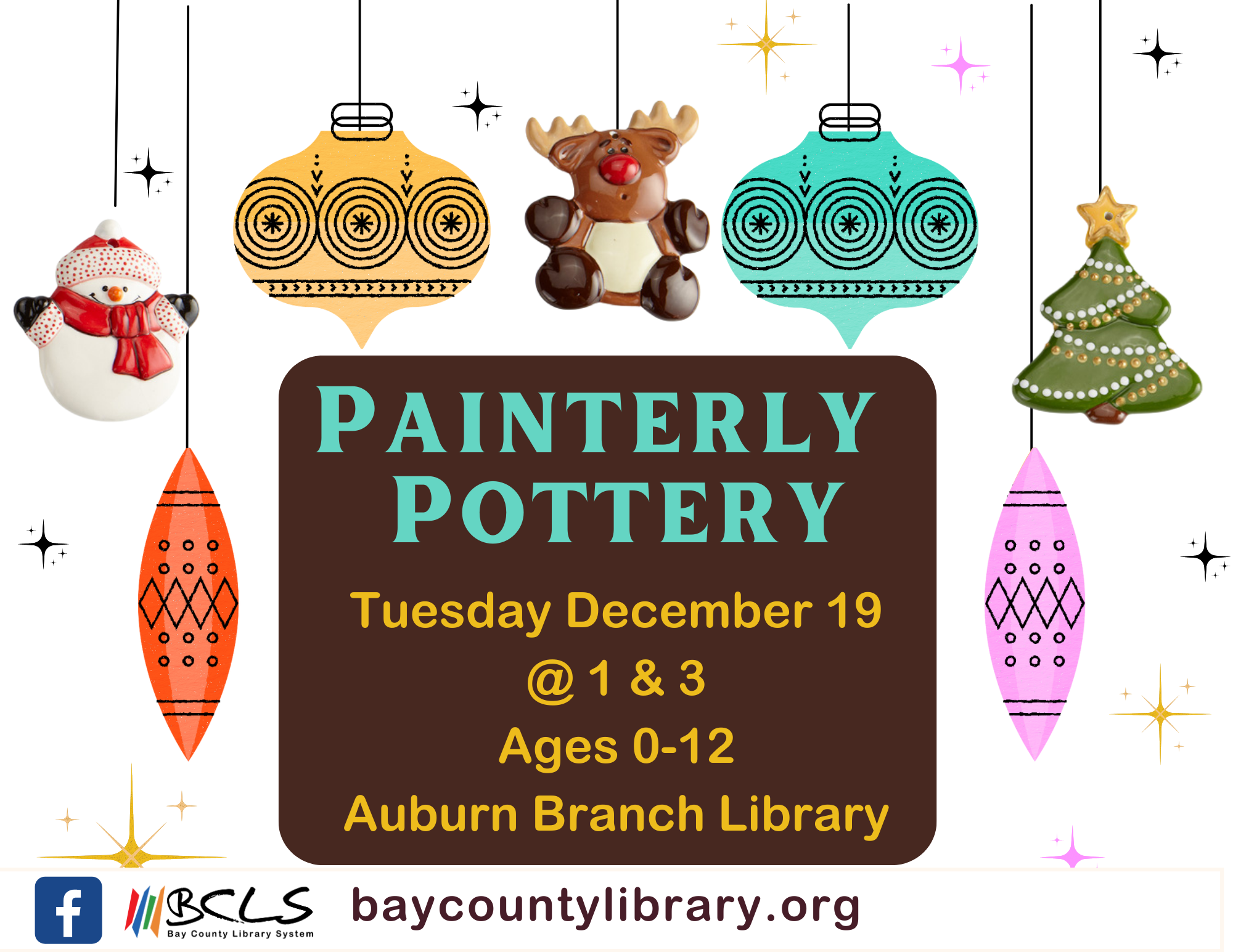 Painterly Pottery Bay County Library System